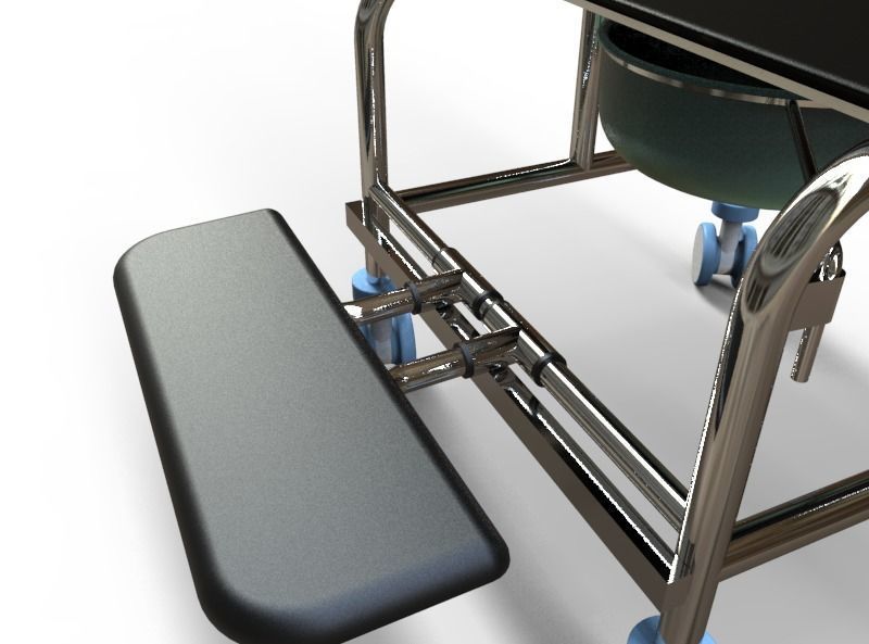 shower chair 3D model_6