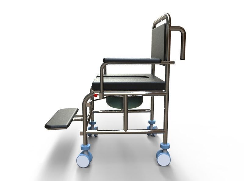 shower chair 3D model_5