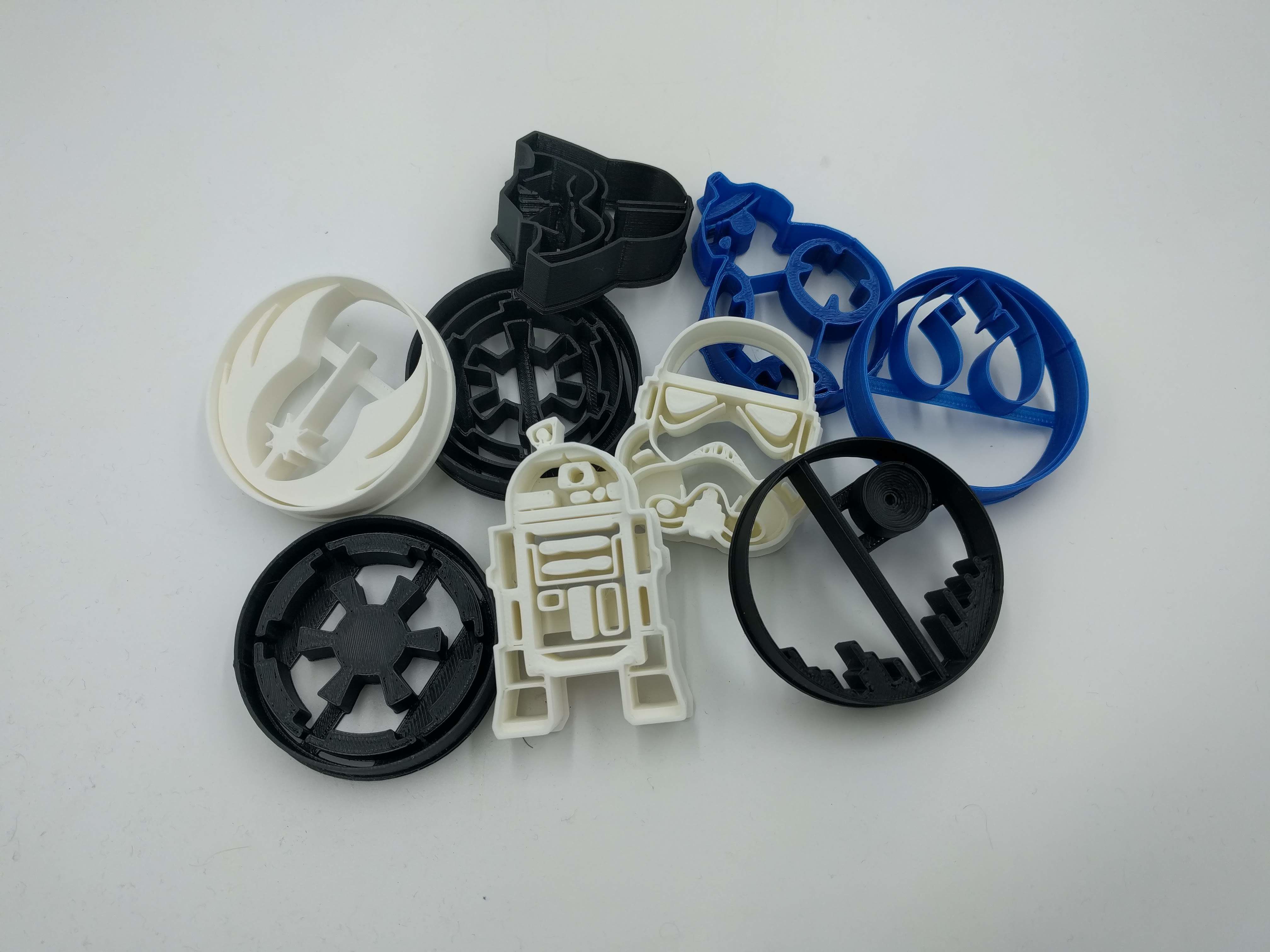 Star Wars Cookie cutters 3D print model_5