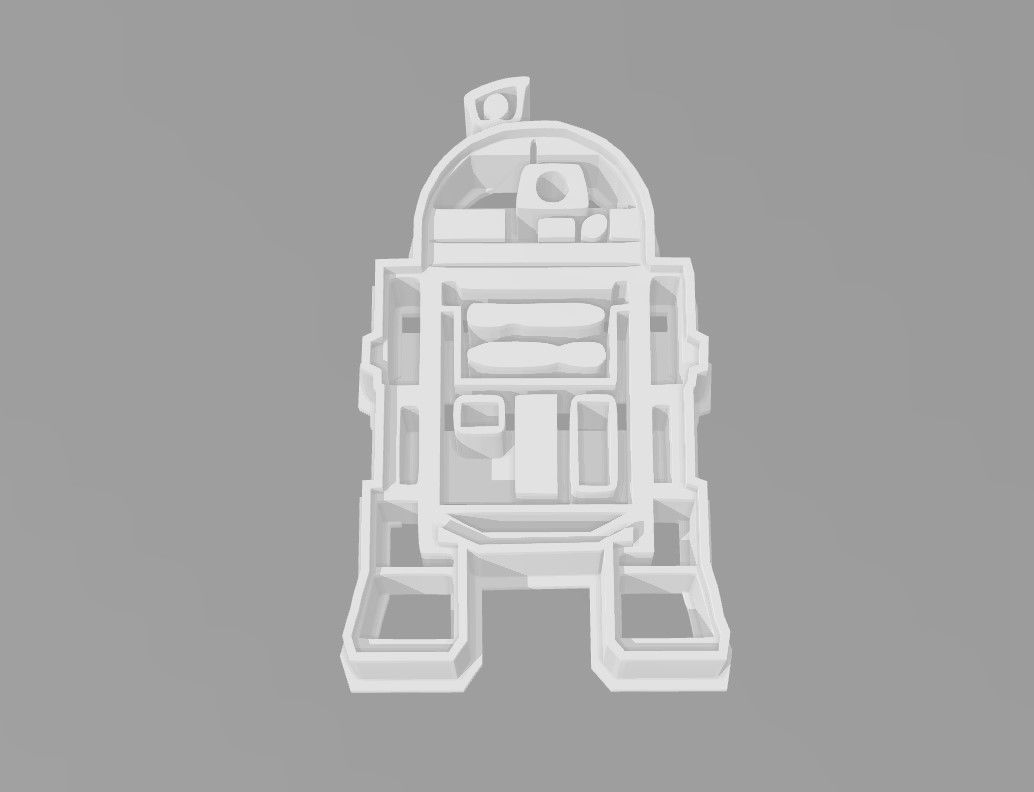 Star Wars Cookie cutters 3D print model_12