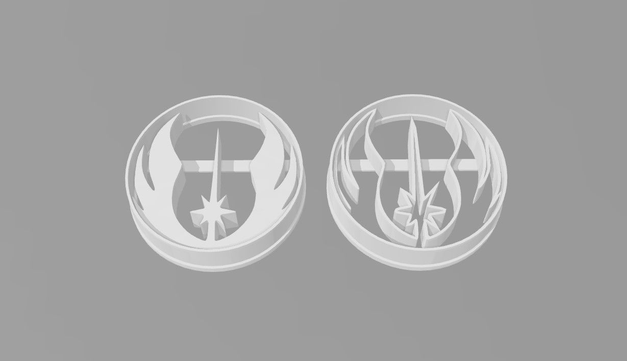 Star Wars Cookie cutters 3D print model_14