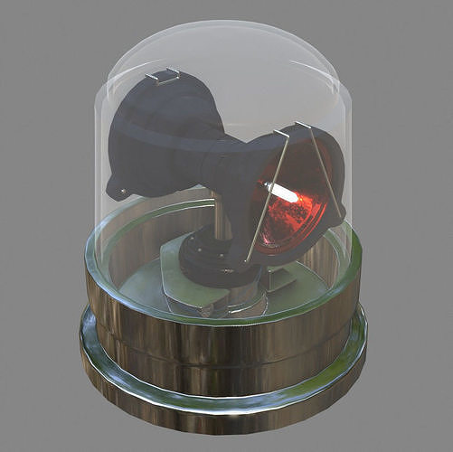 Warning Light 3D model