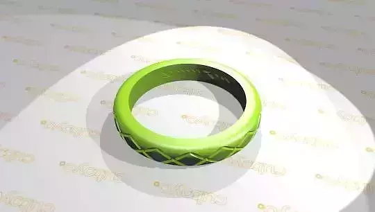 wrist strap 3D print model