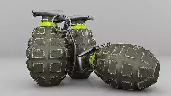Grenade three grenades