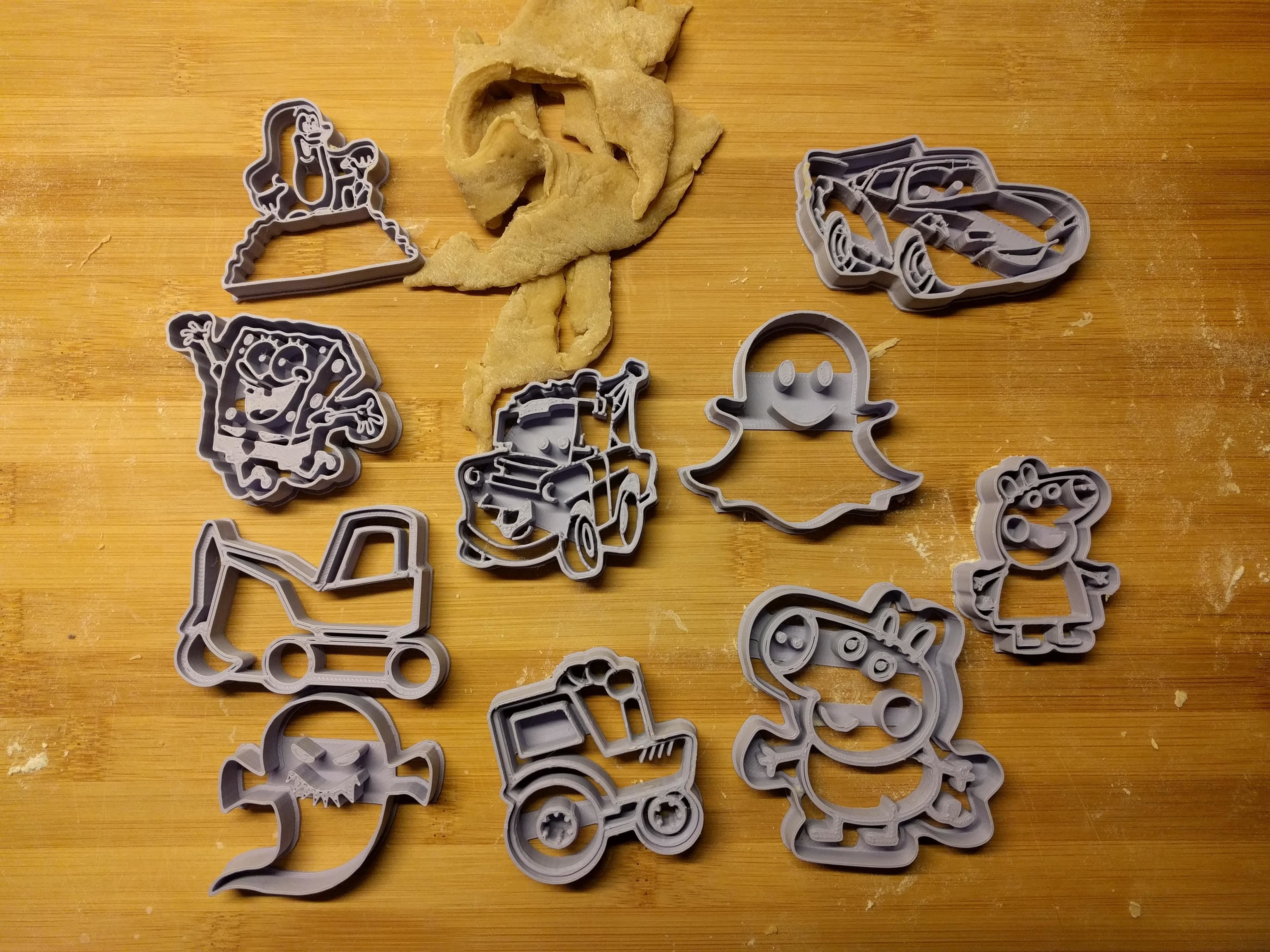 COOKIE CUTTERS FOR KIDS 3D print model_12