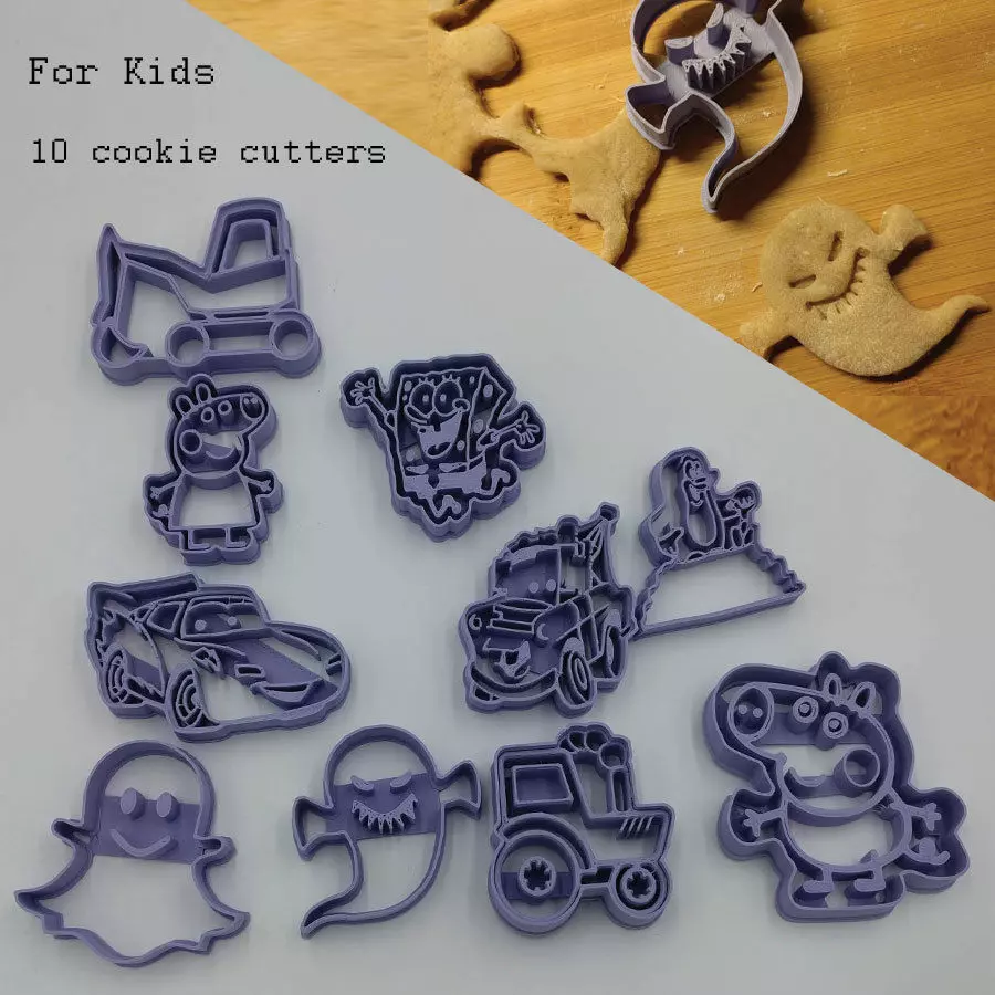 COOKIE CUTTERS FOR KIDS 3D print model_0
