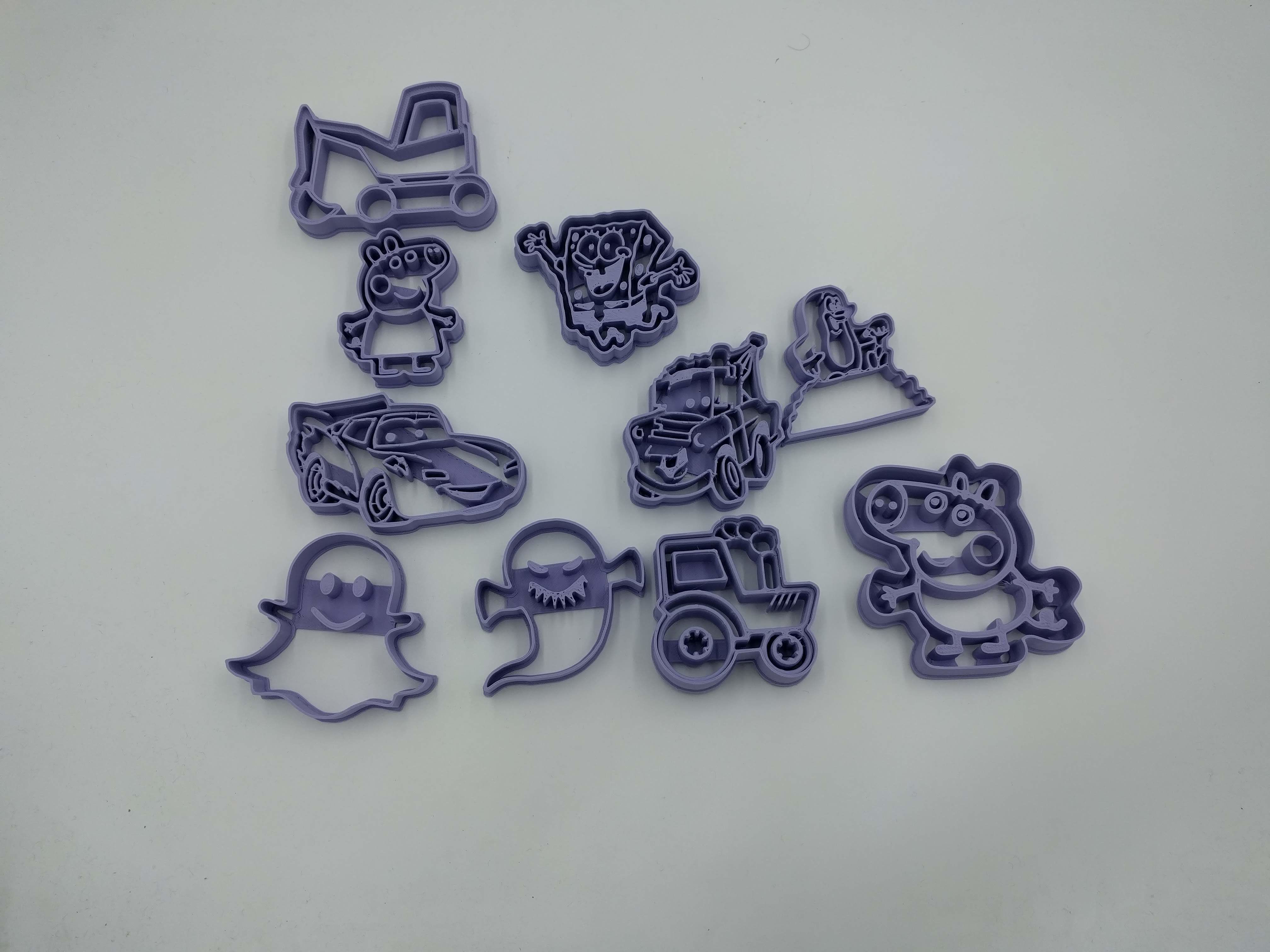COOKIE CUTTERS FOR KIDS 3D print model_14