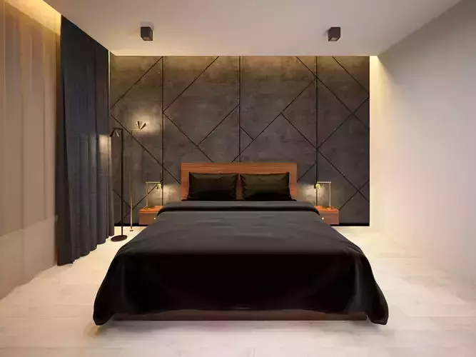 Hotel Room  3D model