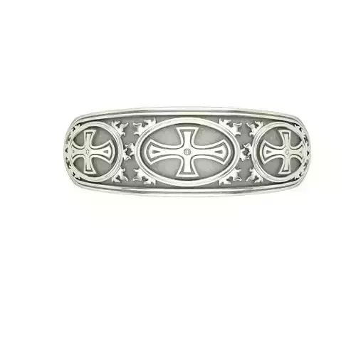 Cross ornament ring