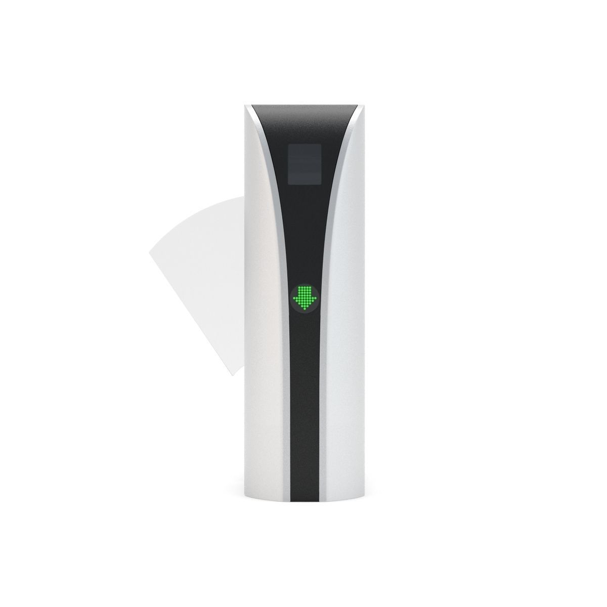 Automatic Turnstiles Gate 3D model_4
