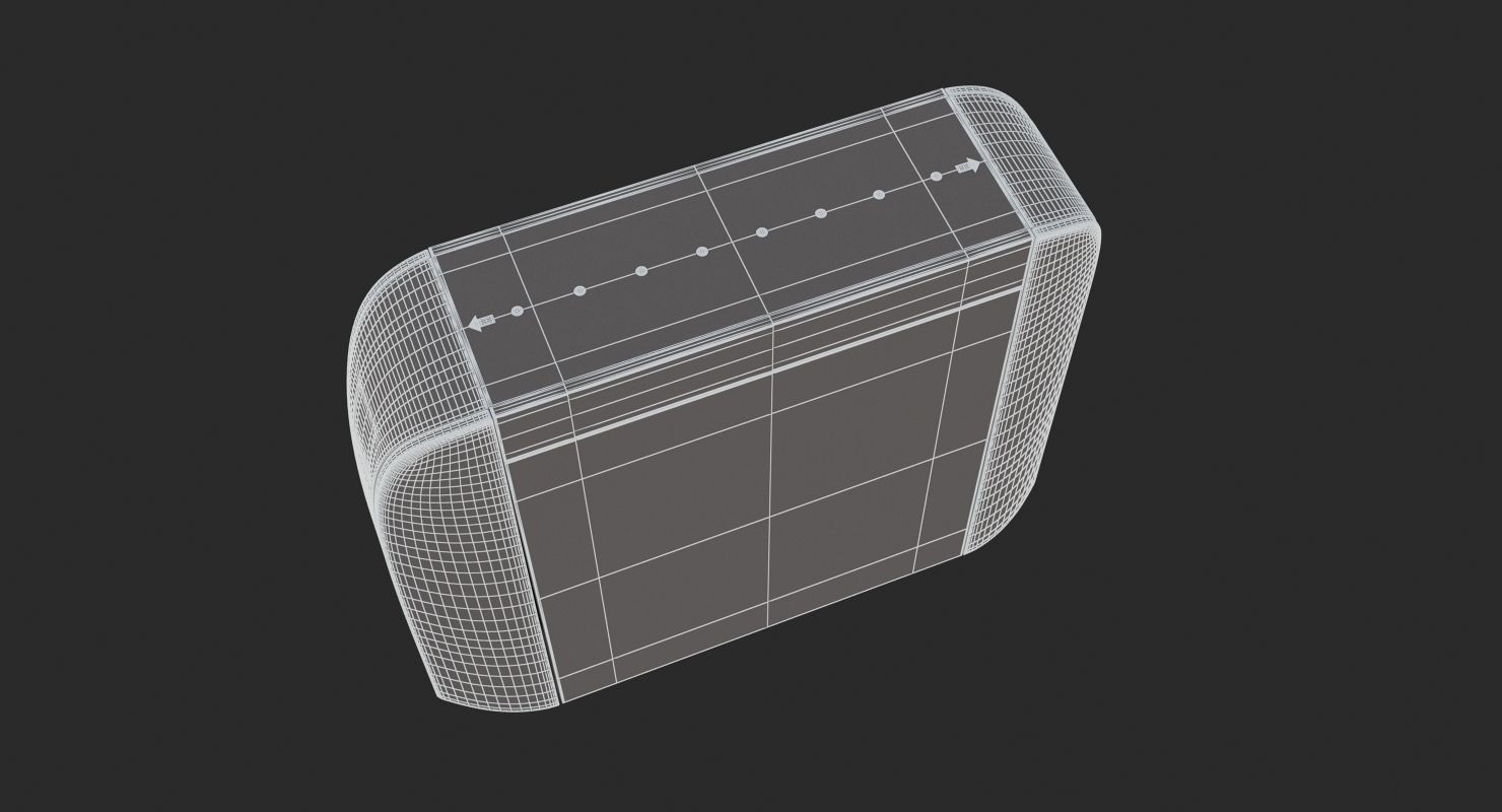Automatic Turnstiles Gate 3D model_10