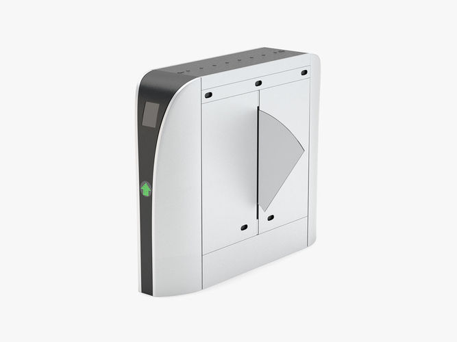Automatic Turnstiles Gate 3D model