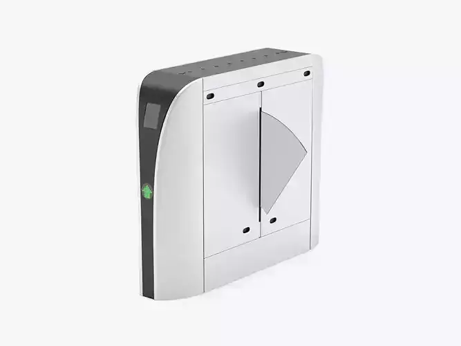 Automatic Turnstiles Gate 3D model