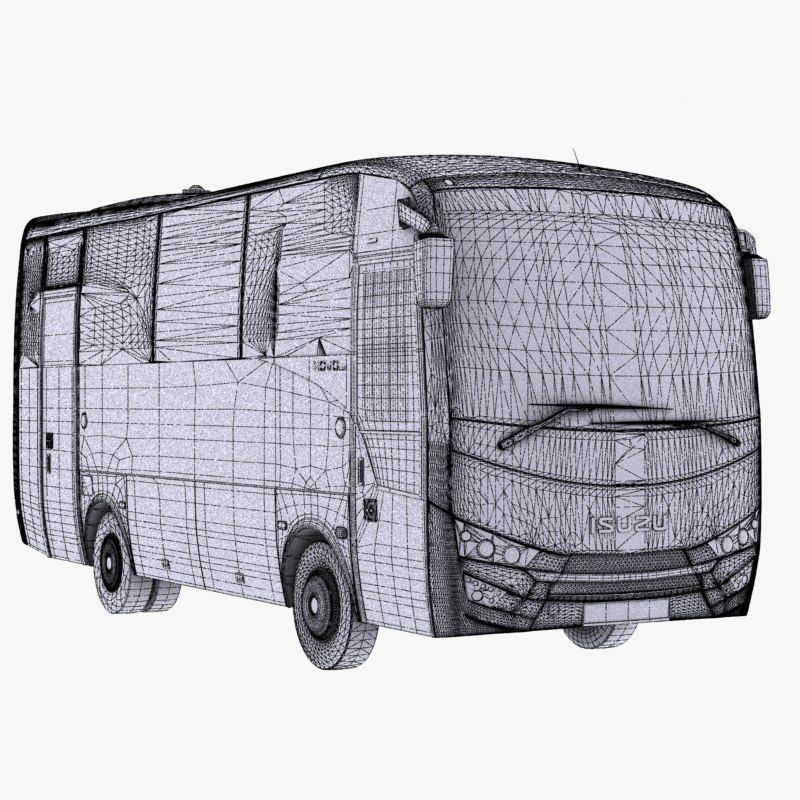 Isuzu Novo Lux 3D model_14