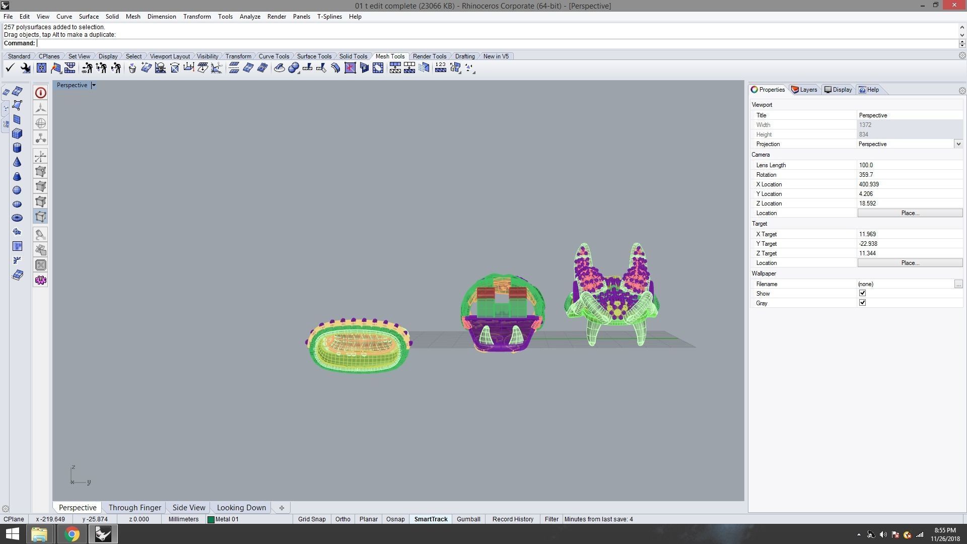 DRAGON BRACELET 3D print model_2