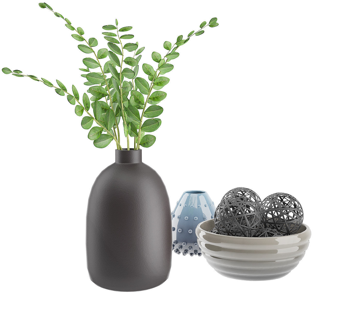 Dining Furnitures Set 17 3D model_2