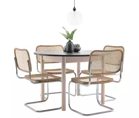 Dining Furnitures Set 17 3D model