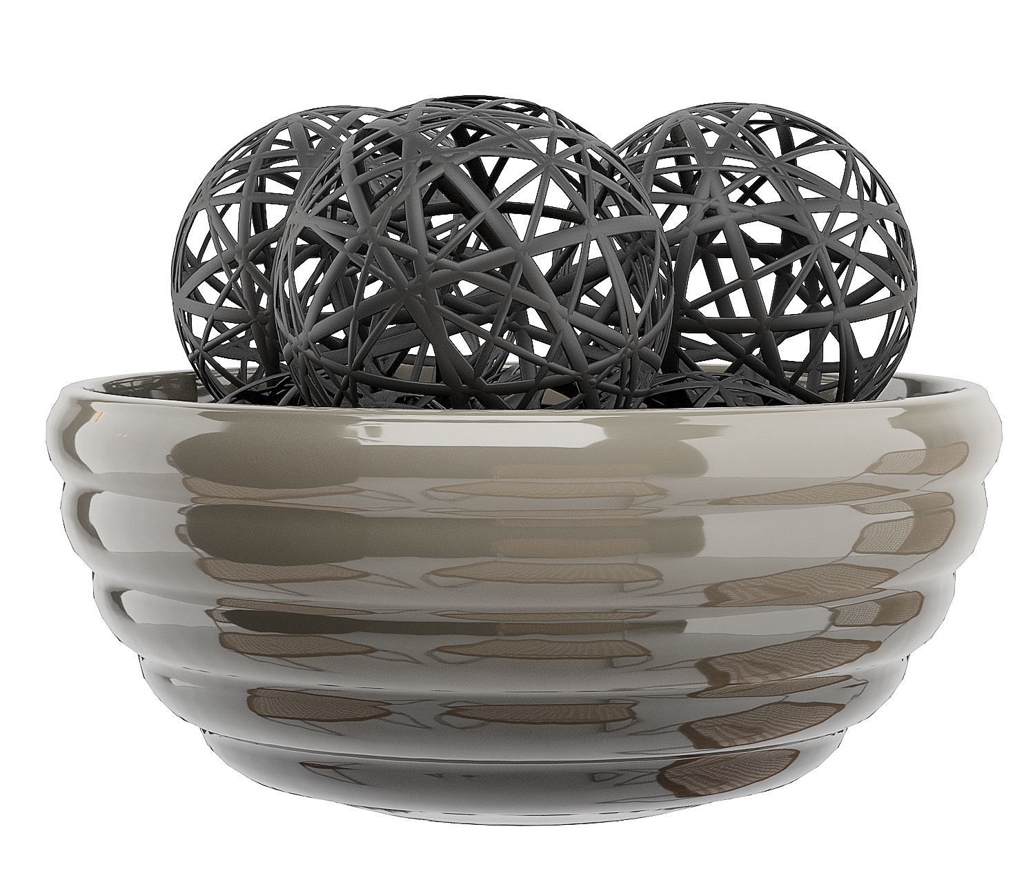 Dining Furnitures Set 17 3D model_5