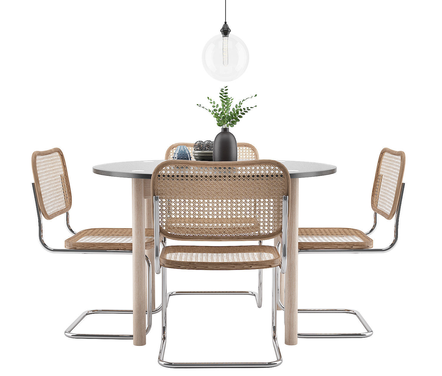 Dining Furnitures Set 17 3D model_1