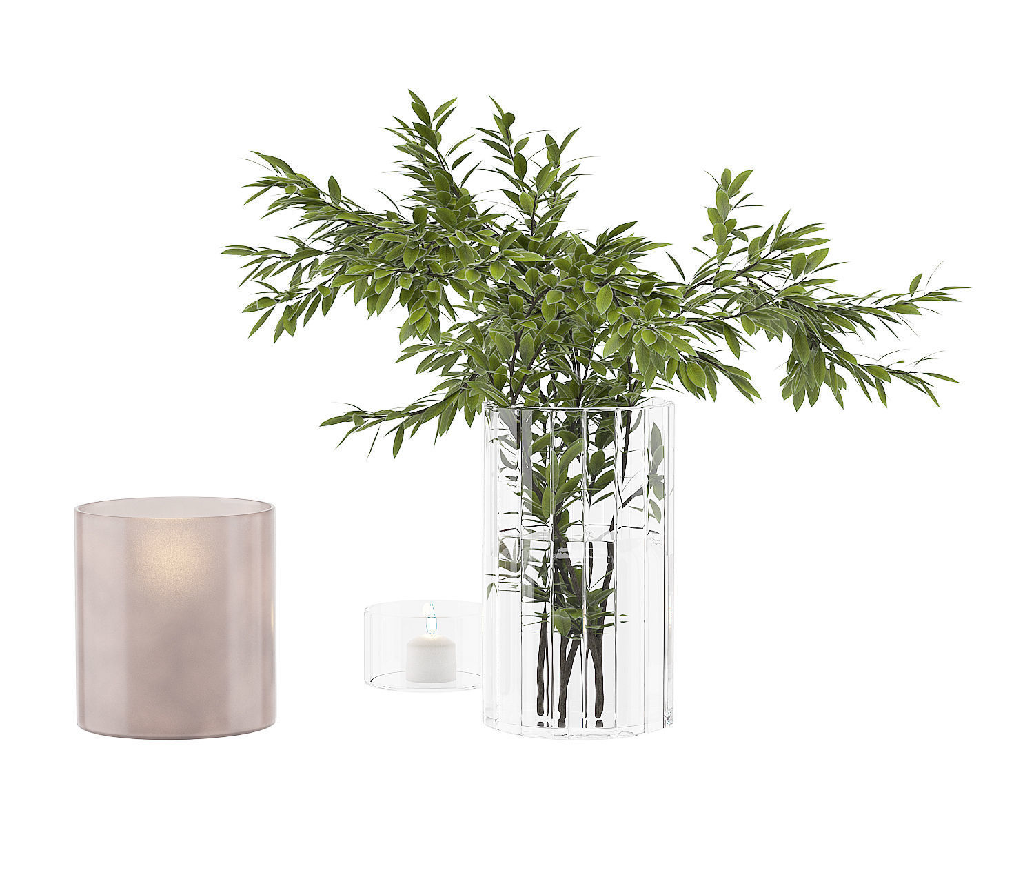 Dining Furnitures Set 20 3D model_2