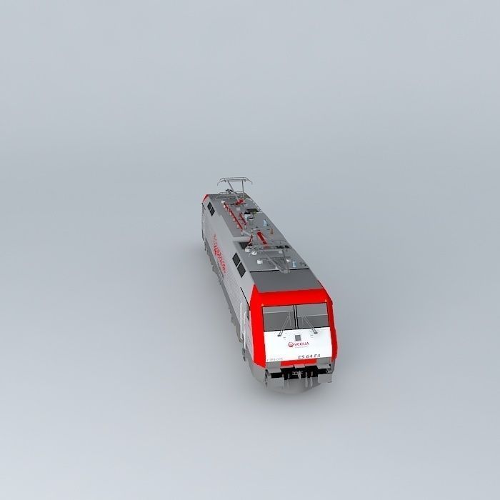 Siemens - ES 64 F4 / Series 189 / Veolia Livery Free 3D model_2