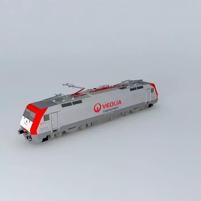 Siemens - ES 64 F4 / Series 189 / Veolia Livery Free 3D model_0