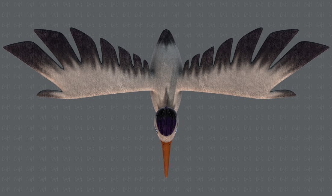 Crane V01 Low-poly 3D model_33