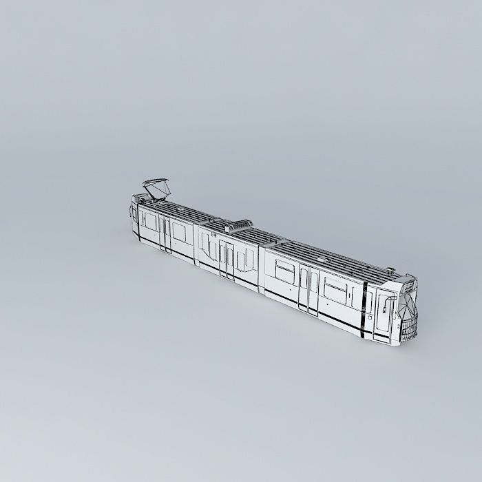 Bruges and the Nivelles - GVB Type 11G Free 3D model_4