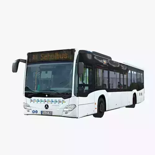Mercedes-Benz Citaro Low Poly