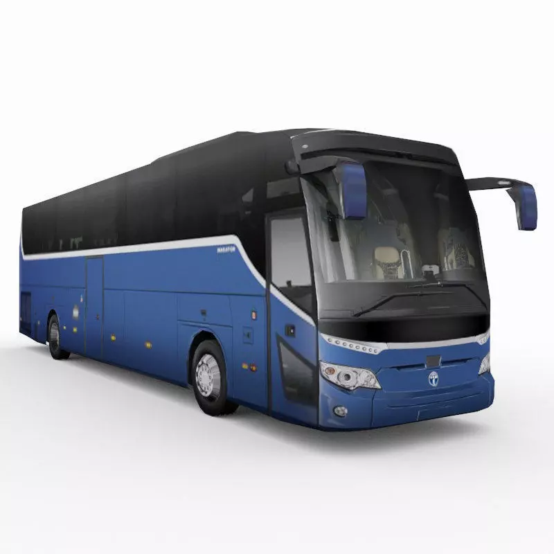 Temsa Maraton Low Poly Low-poly 3D model_0