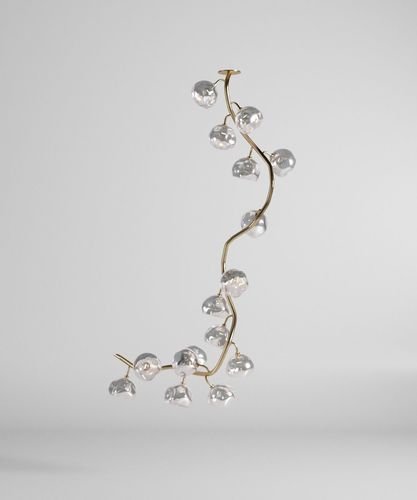 Modern Stair Chandelier   3D model