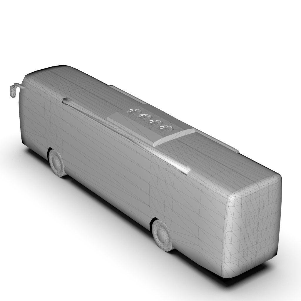 3D model Setra S 415 GT-HD VR / AR / low-poly | CGTrader