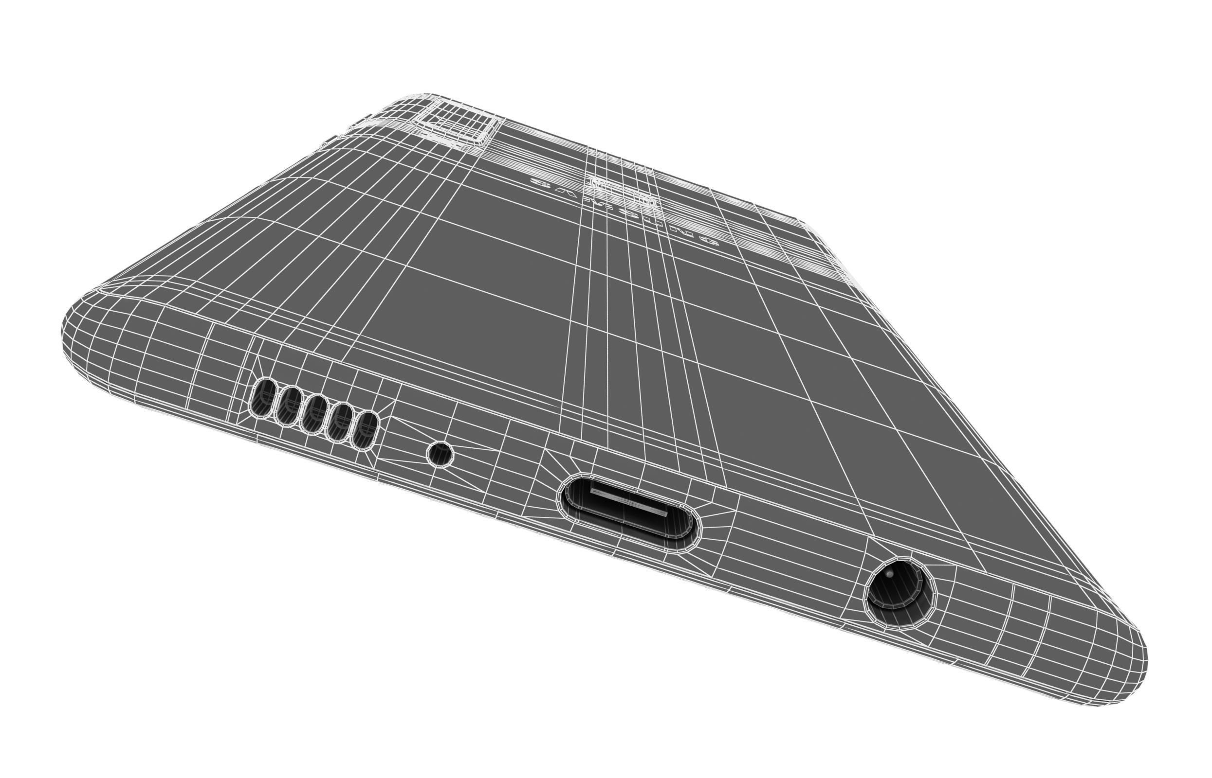 Samsung Galaxy A9 2018 Caviar Black 3D model_16