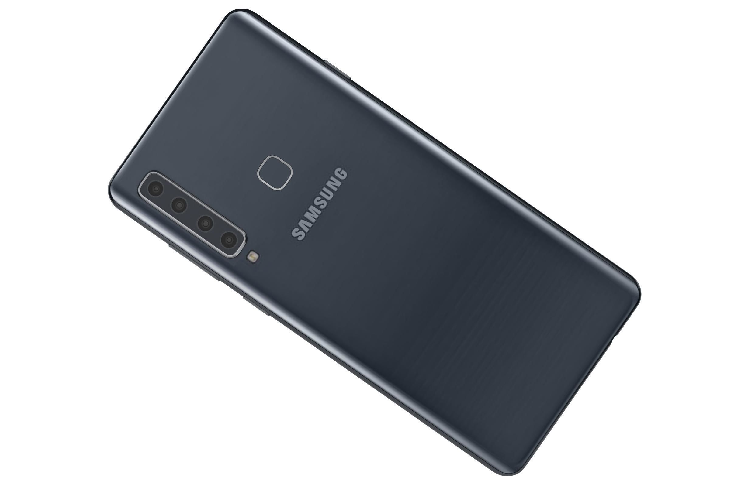 Samsung Galaxy A9 2018 Caviar Black 3D model_5