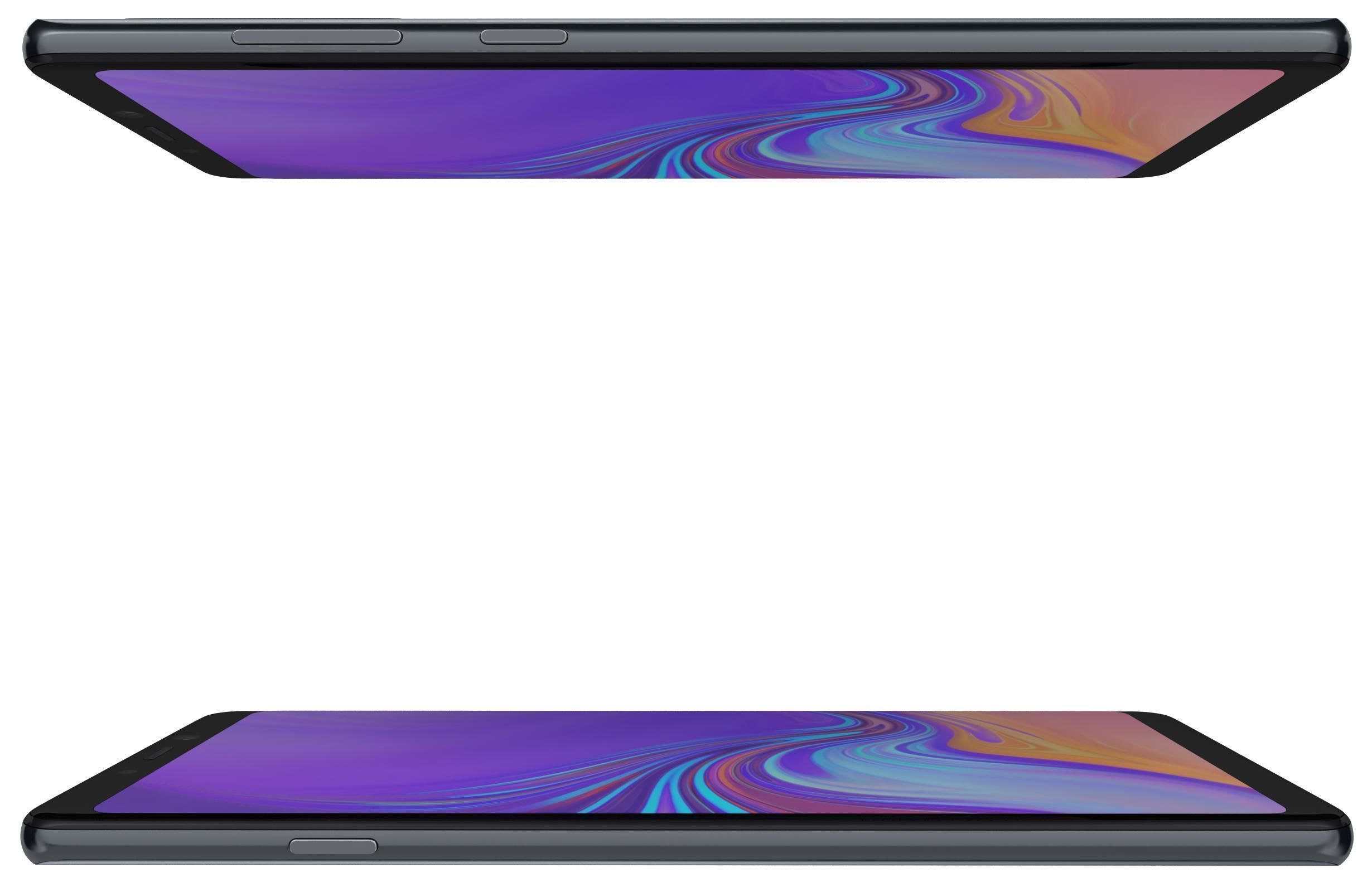 Samsung Galaxy A9 2018 Caviar Black 3D model_3