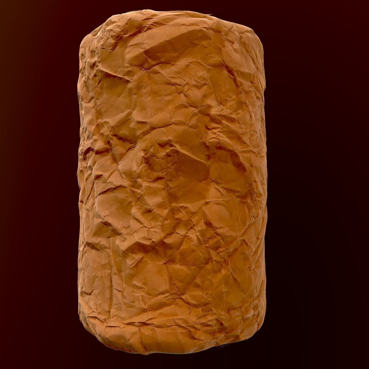 Crumpled Paper 01 PBR Texture Texture_4