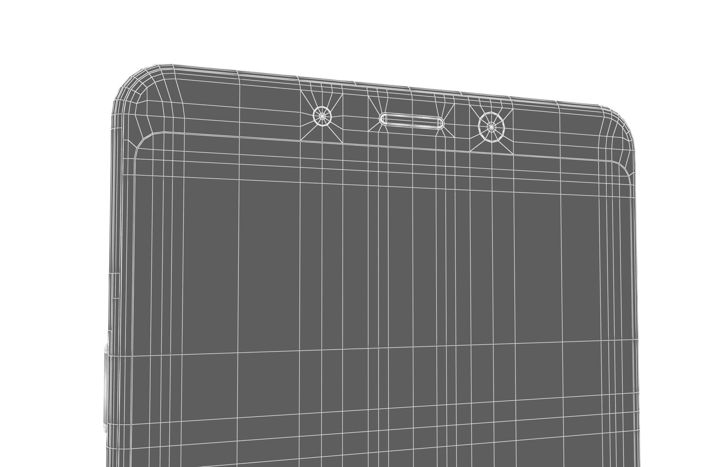 Samsung Galaxy A9 2018 Lemonade Blue 3D model_14