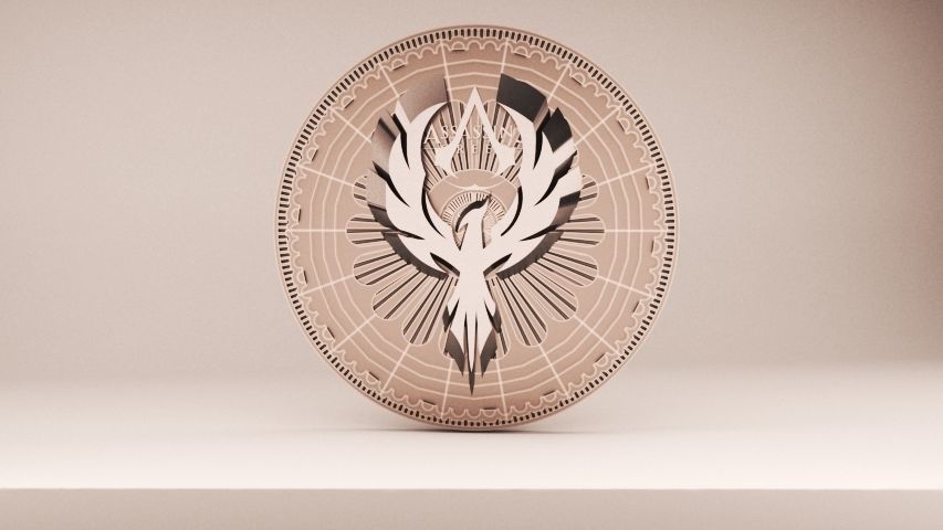 Assassins Creed Coin 3D print model_2