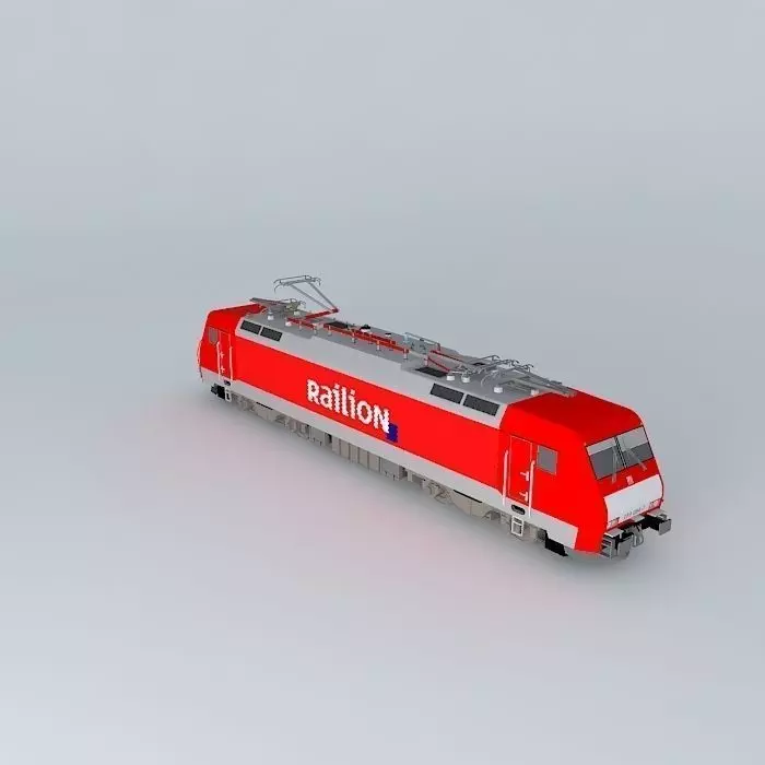 Siemens - ES 64 F4 / Series 189 / Railion Livery Free 3D model