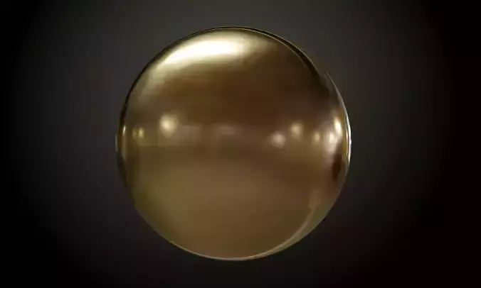 Metal Bronze Seamless PBR Texture Scratched