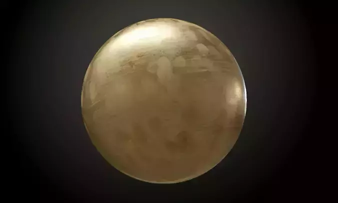 Metal Bronze Seamless PBR Texture Texture