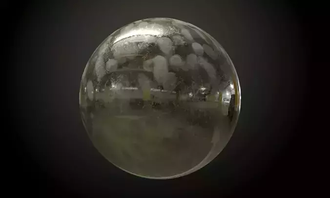 Metal Chrome Seamless PBR Texture