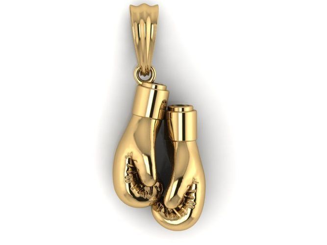 Boxing Gloves Pendant 3D print model