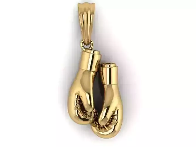 Boxing Gloves Pendant 3D print model