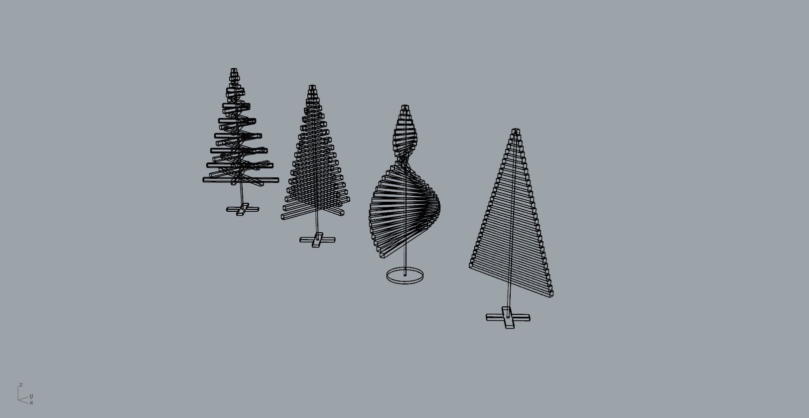 Christmas and New Year presents tree  toys--customizable gifts  3D print model_17