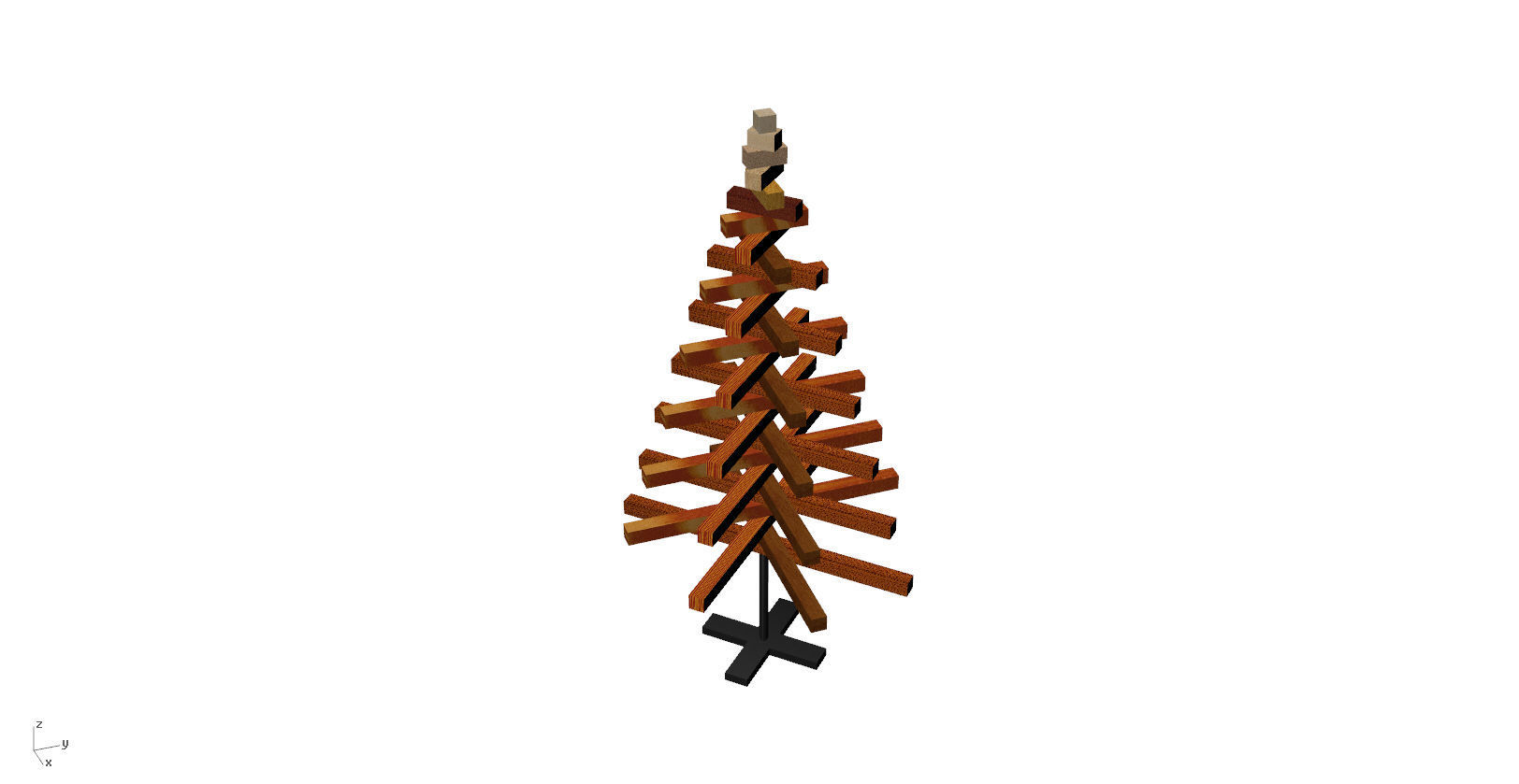 Christmas and New Year presents tree  toys--customizable gifts  3D print model_13