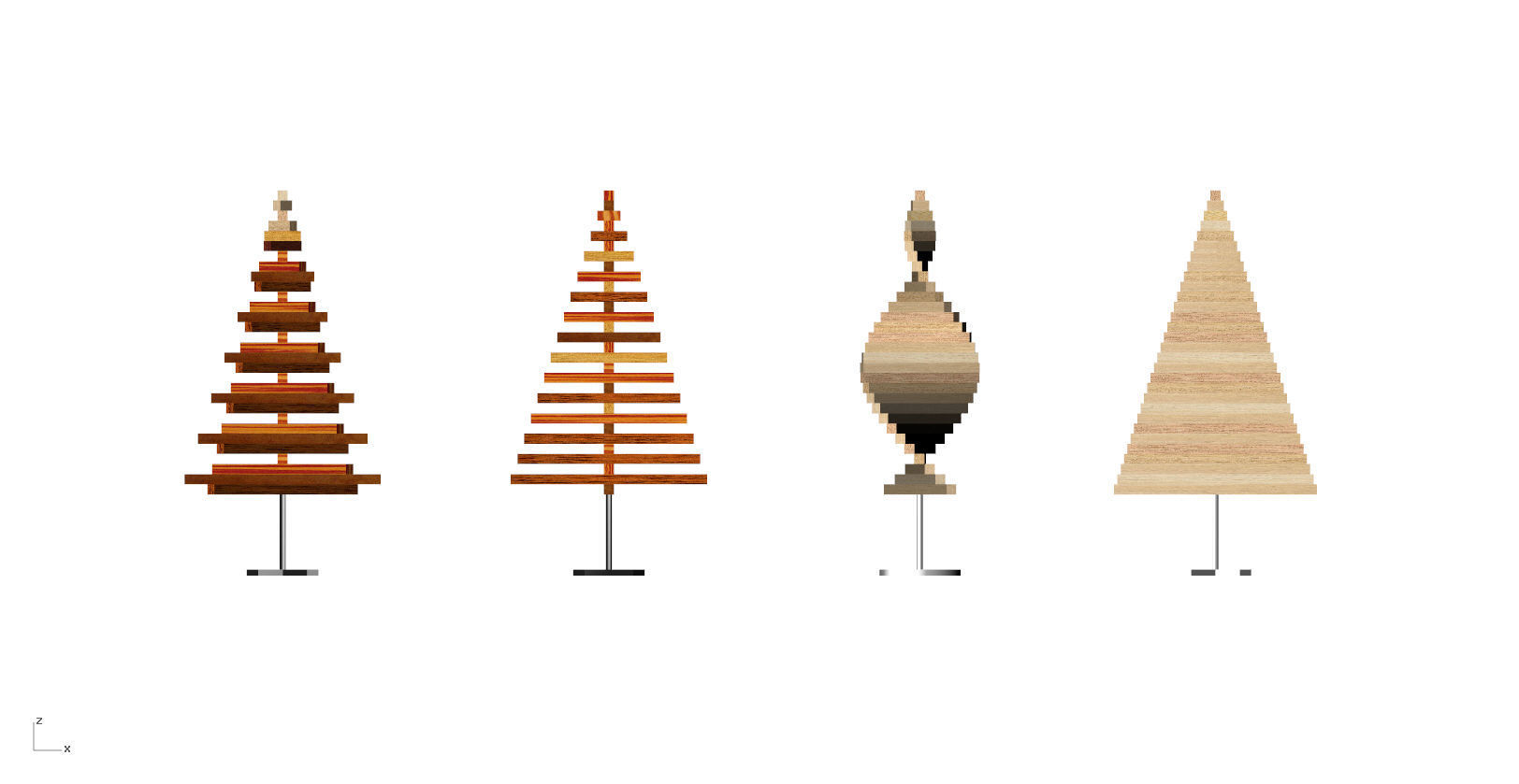 Christmas and New Year presents tree  toys--customizable gifts  3D print model_7