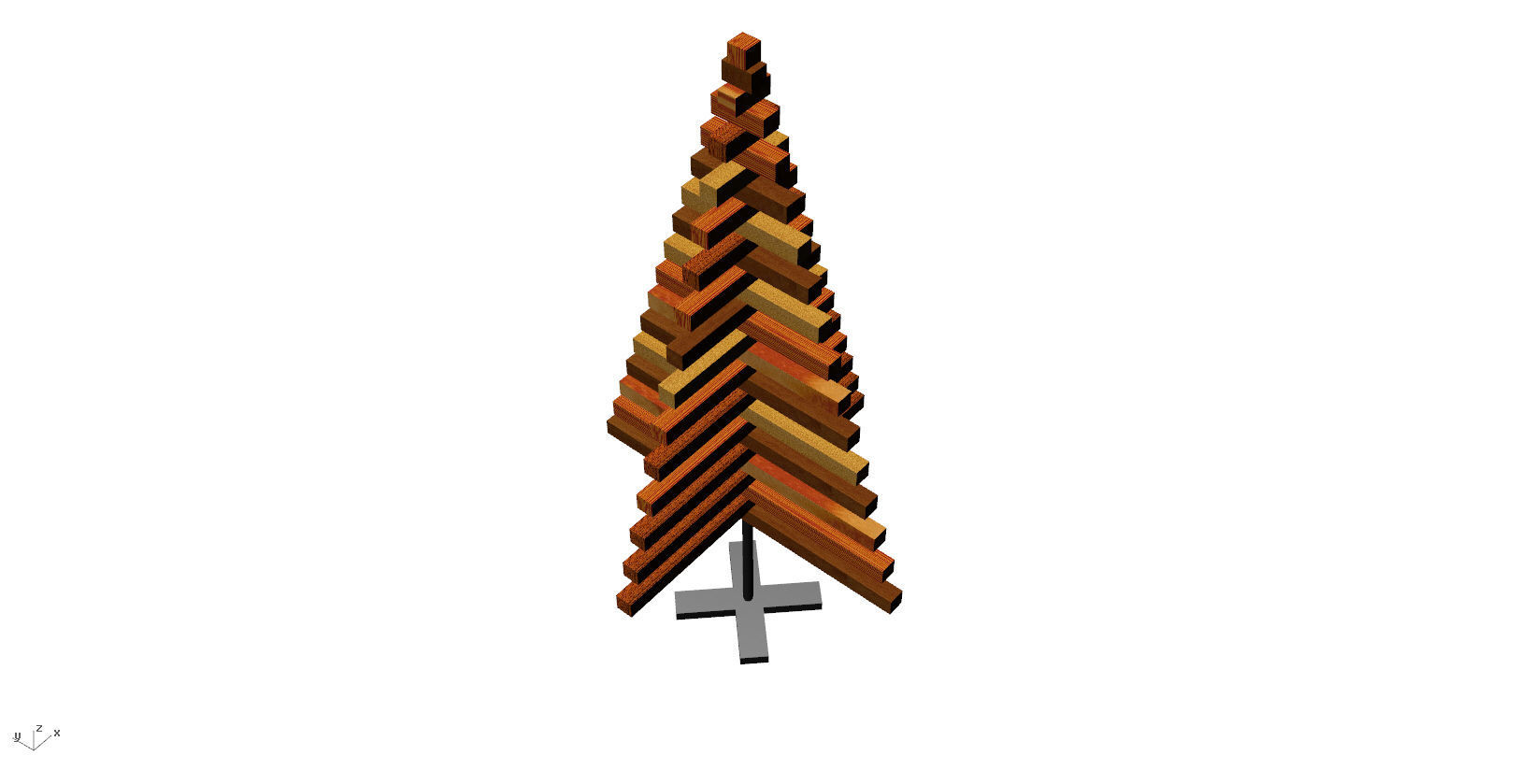 Christmas and New Year presents tree  toys--customizable gifts  3D print model_12