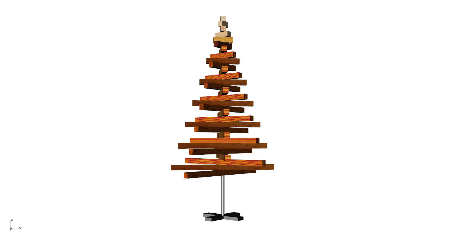 Christmas and New Year presents tree  toys--customizable gifts  3D print model_10