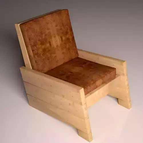 chair wooden with seat